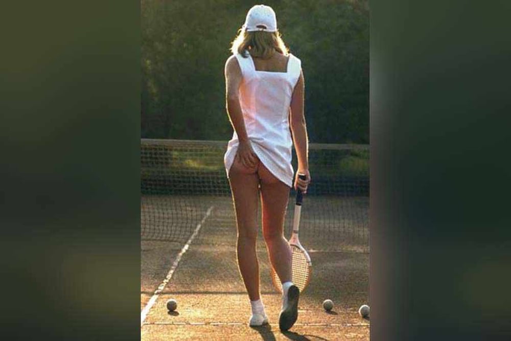 Racket Over Cheeky Iconic Tennis Image Express Star