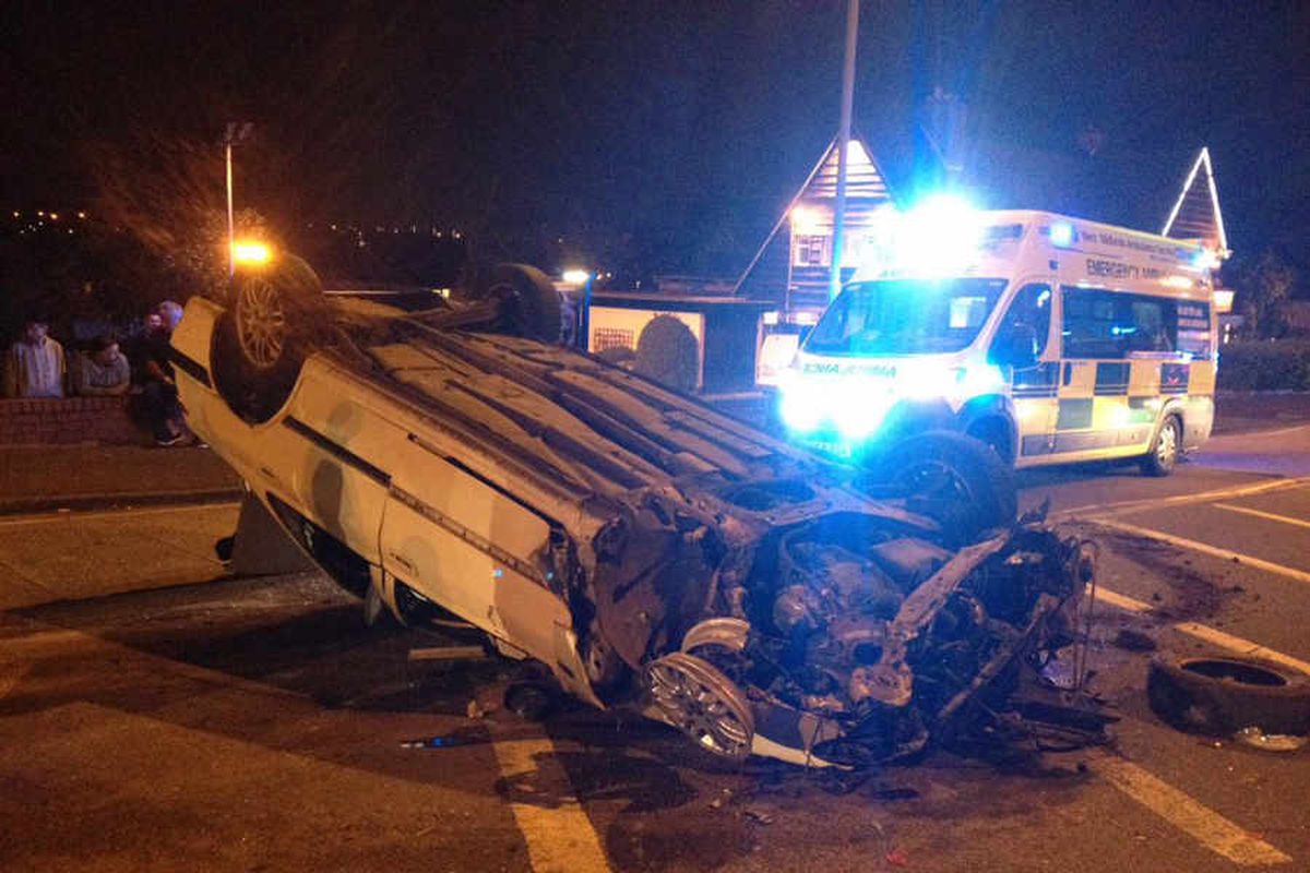 Two Taken To Hospital After Car Overturns In Stourbridge Express Star