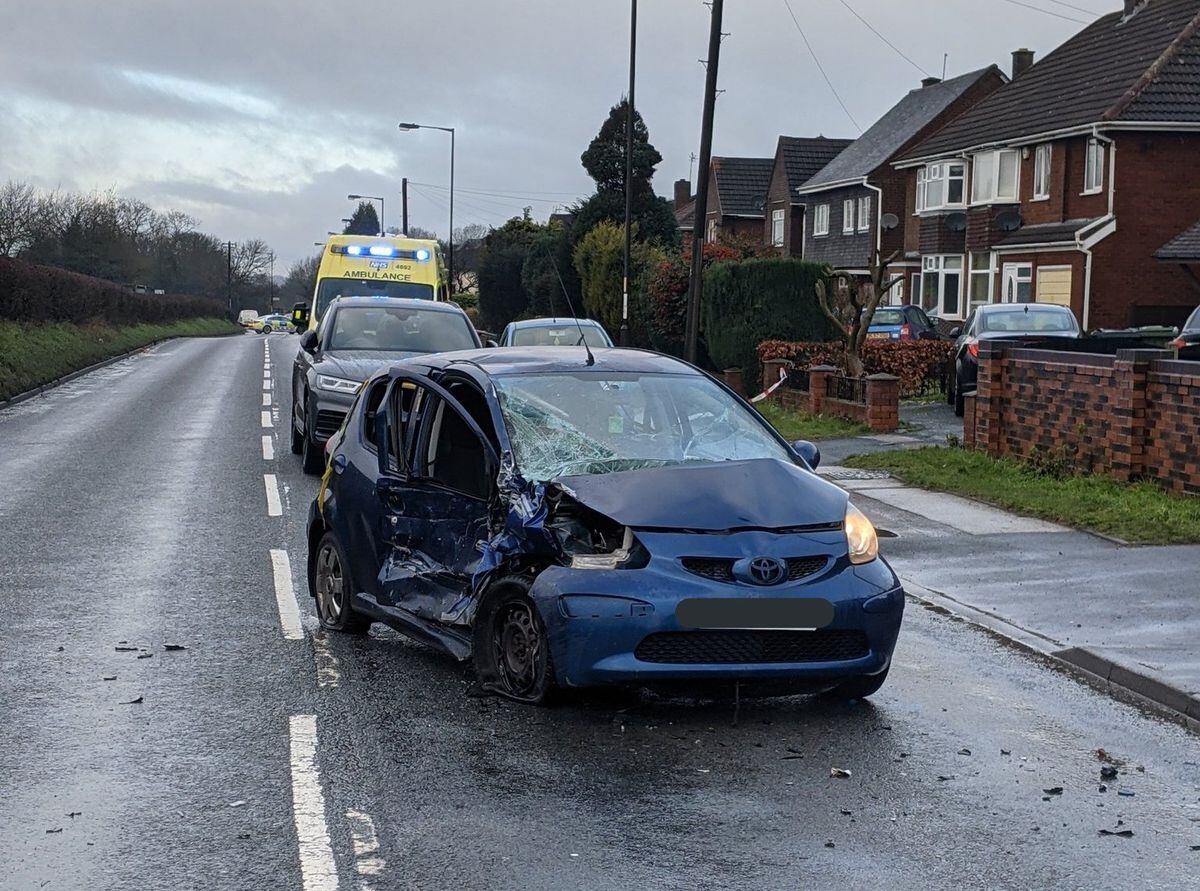 Man Taken To Hospital After Head On Collision In Aldridge Express Star