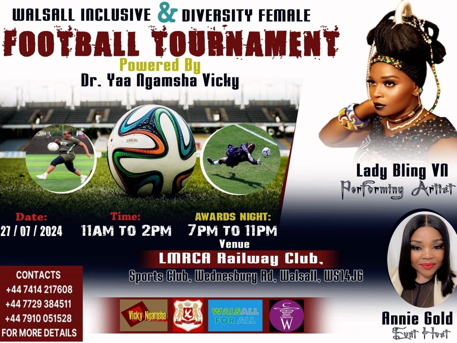 Walsall will host women's football tournament to promote diversity and inclusion