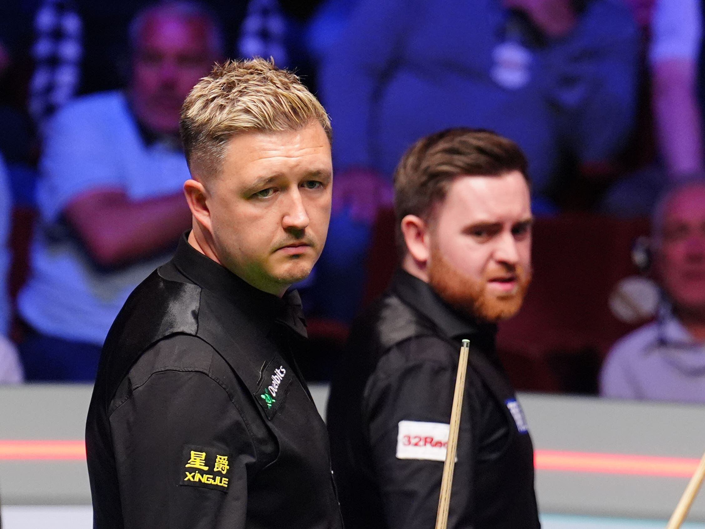 Kyren Wilson on top in World Championship final after checking Jak Jones rally