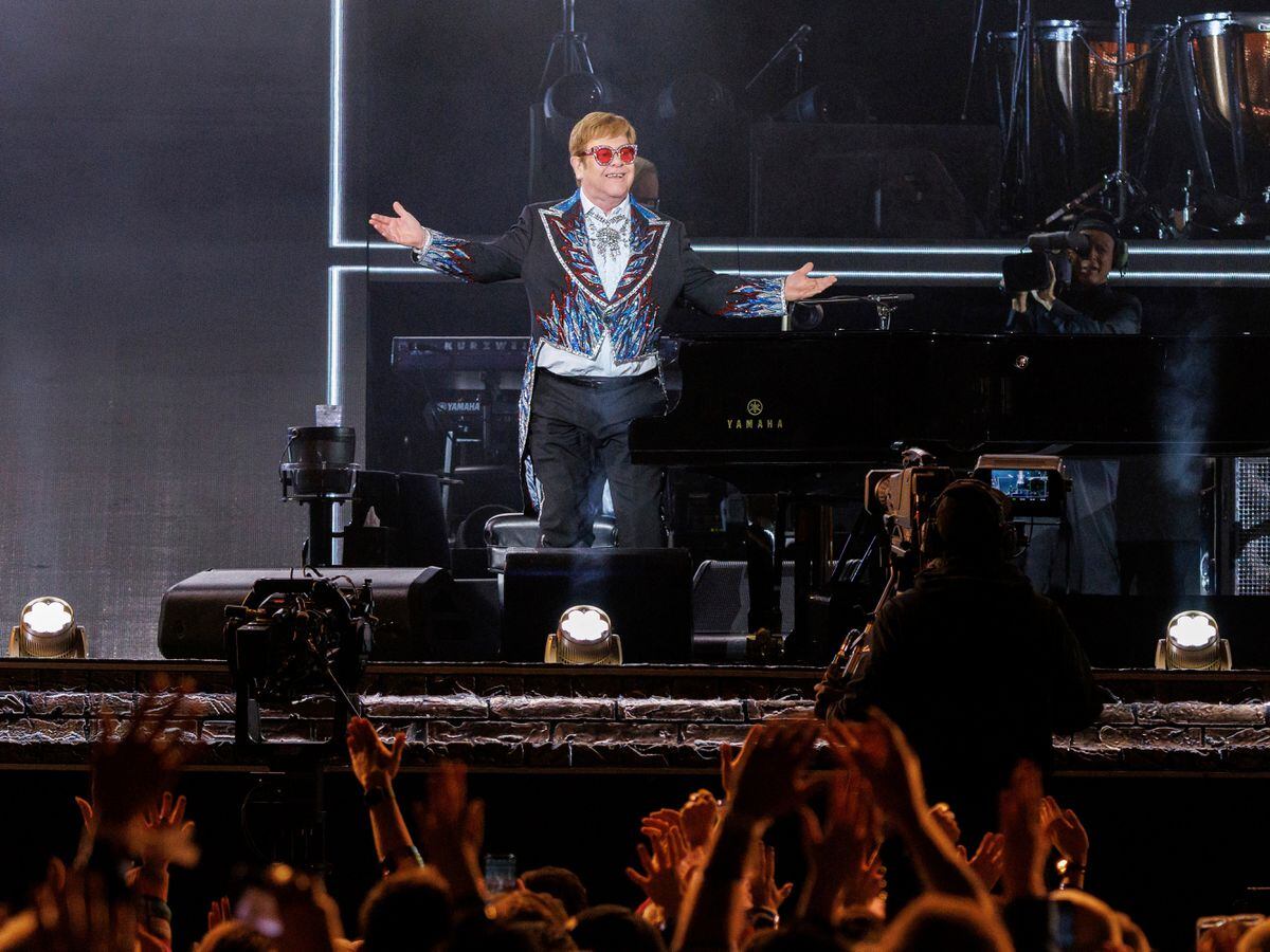 Elton John bids farewell at final Dodger Stadium concert