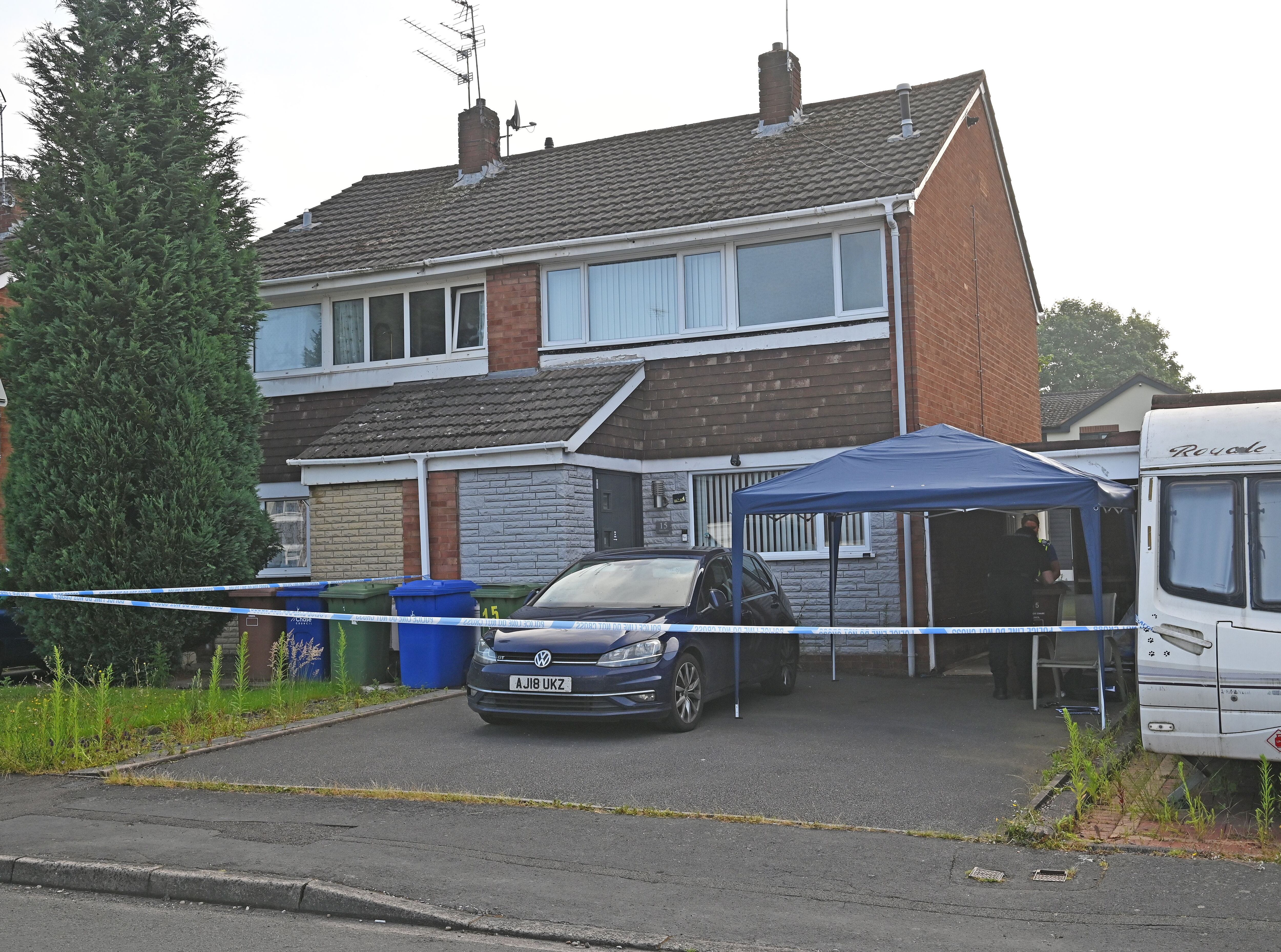 Murder investigation continues into deaths of two people at house