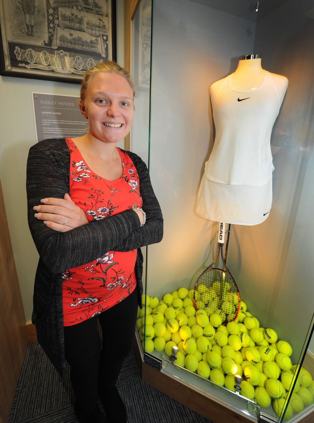 Wheelchair tennis star Jordanne Whiley opens new Dudley museum - with