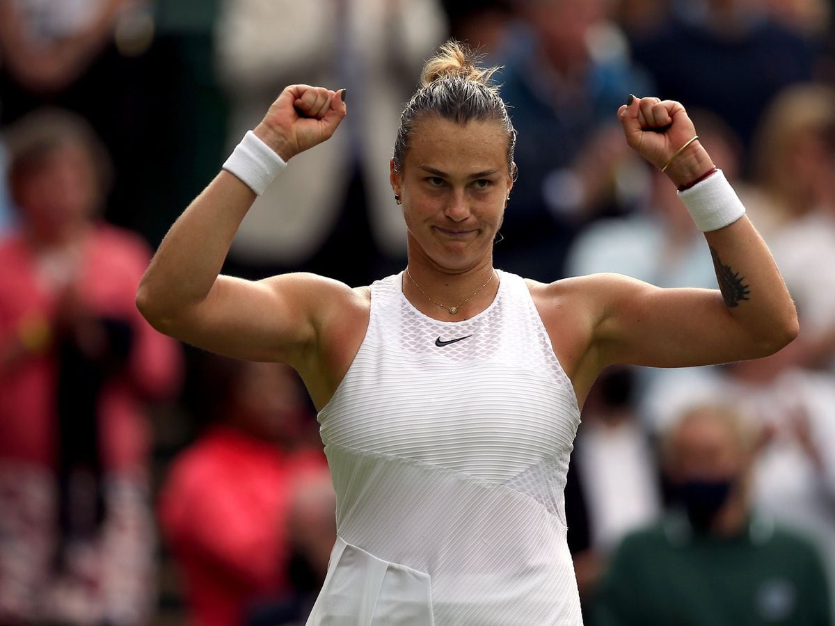 Number Two Seed Aryna Sabalenka Reaches The Fourth Round For The First ...