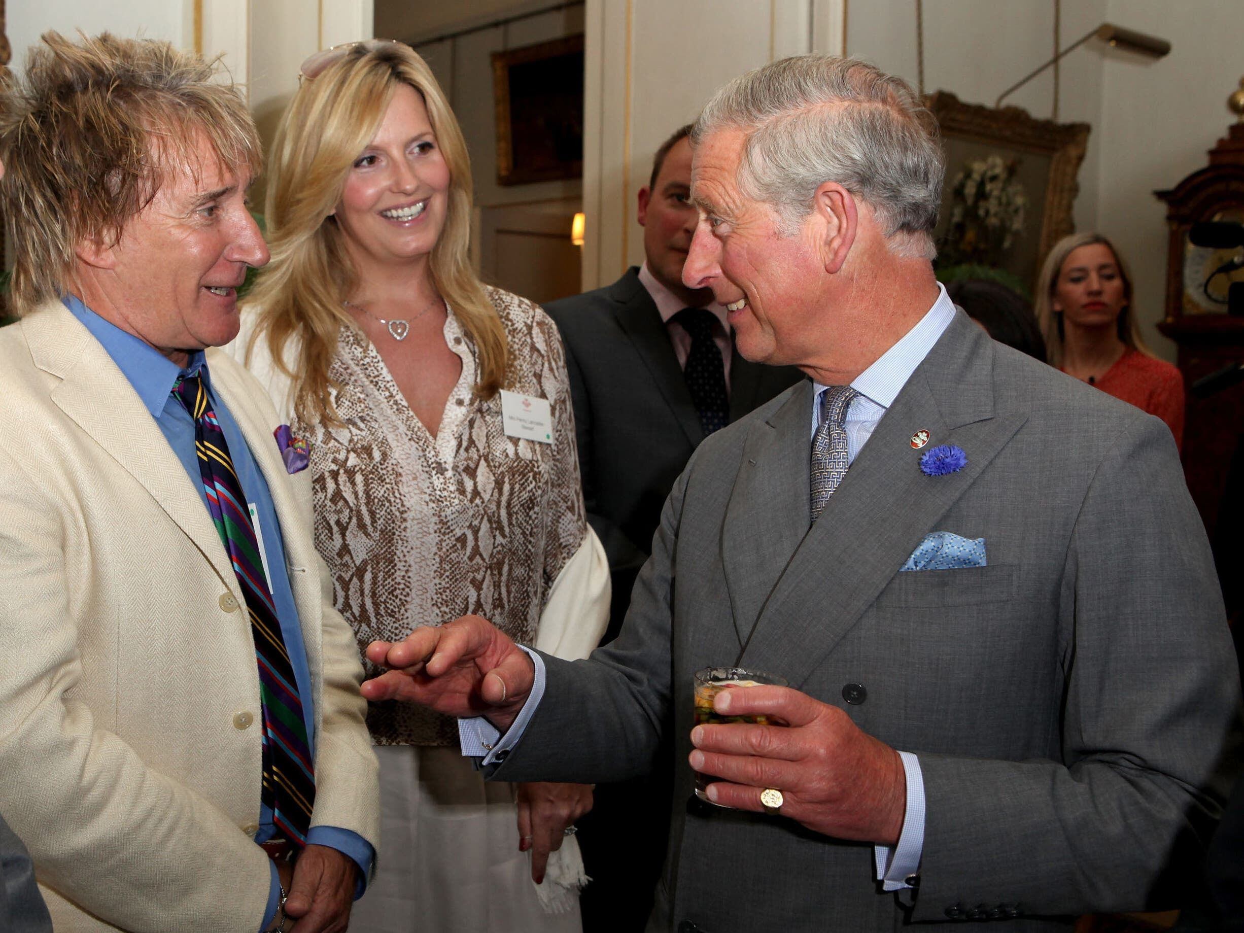 Penny Lancaster recalls memories of dancing with the King on his 60th birthday