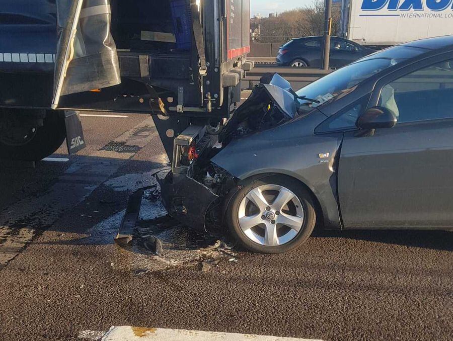 M6 Blocked With Hour-long Delays After Lorries And Car Crash | Express ...