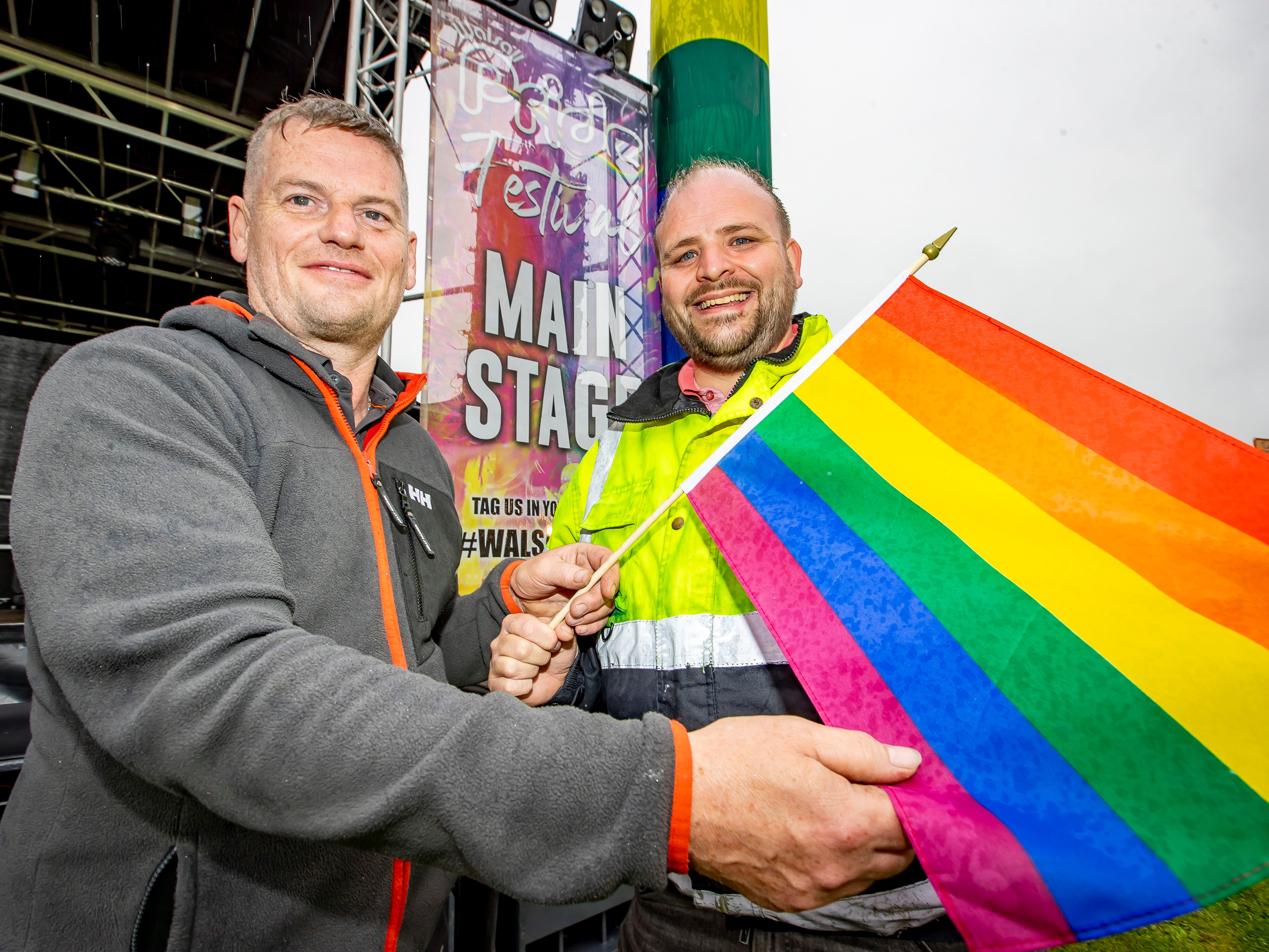 Sun comes out for Walsall Pride as it returns for twelfth year