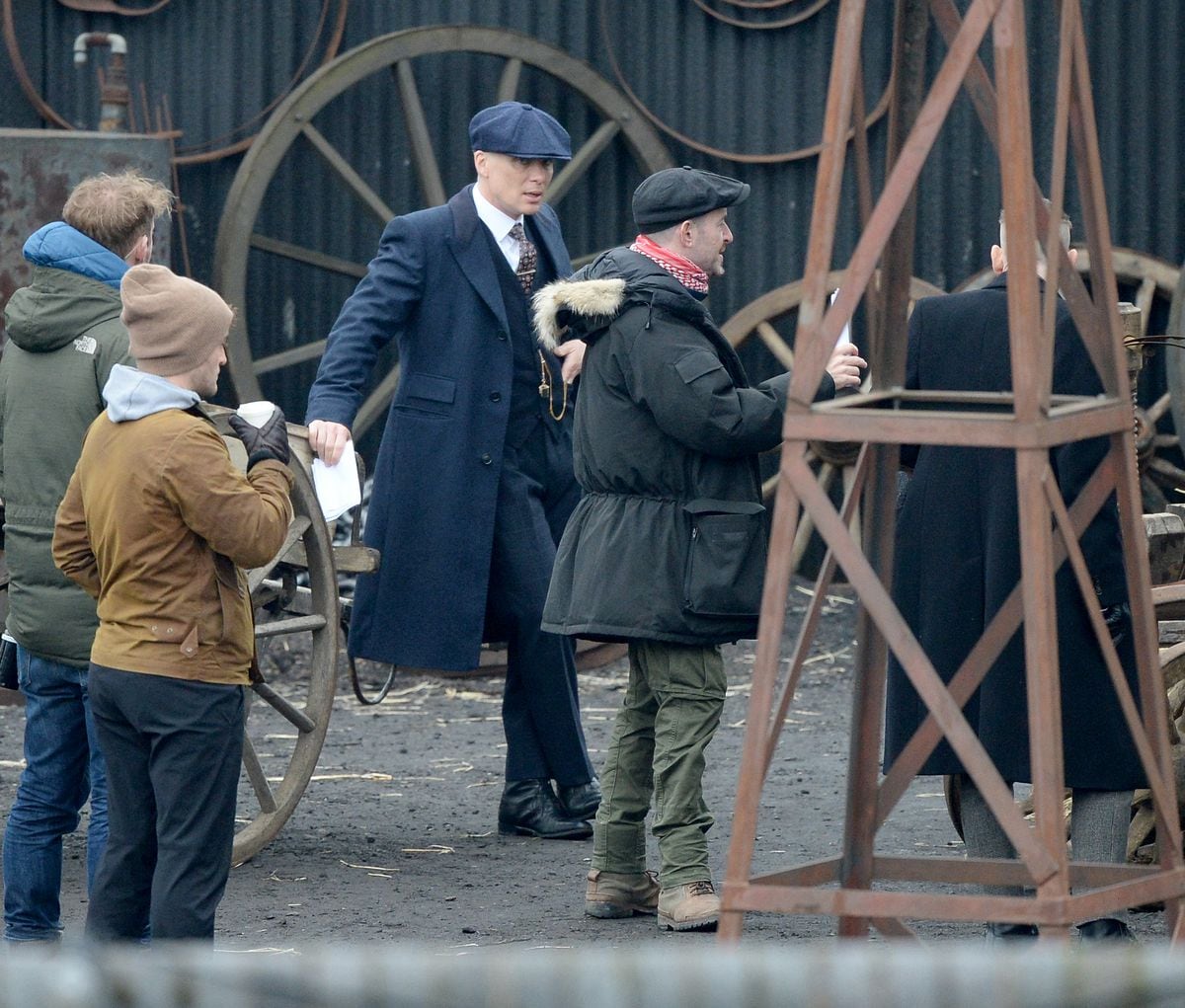 GALLERY: Cillian Murphy and co shoot Peaky Blinders in the Black ...