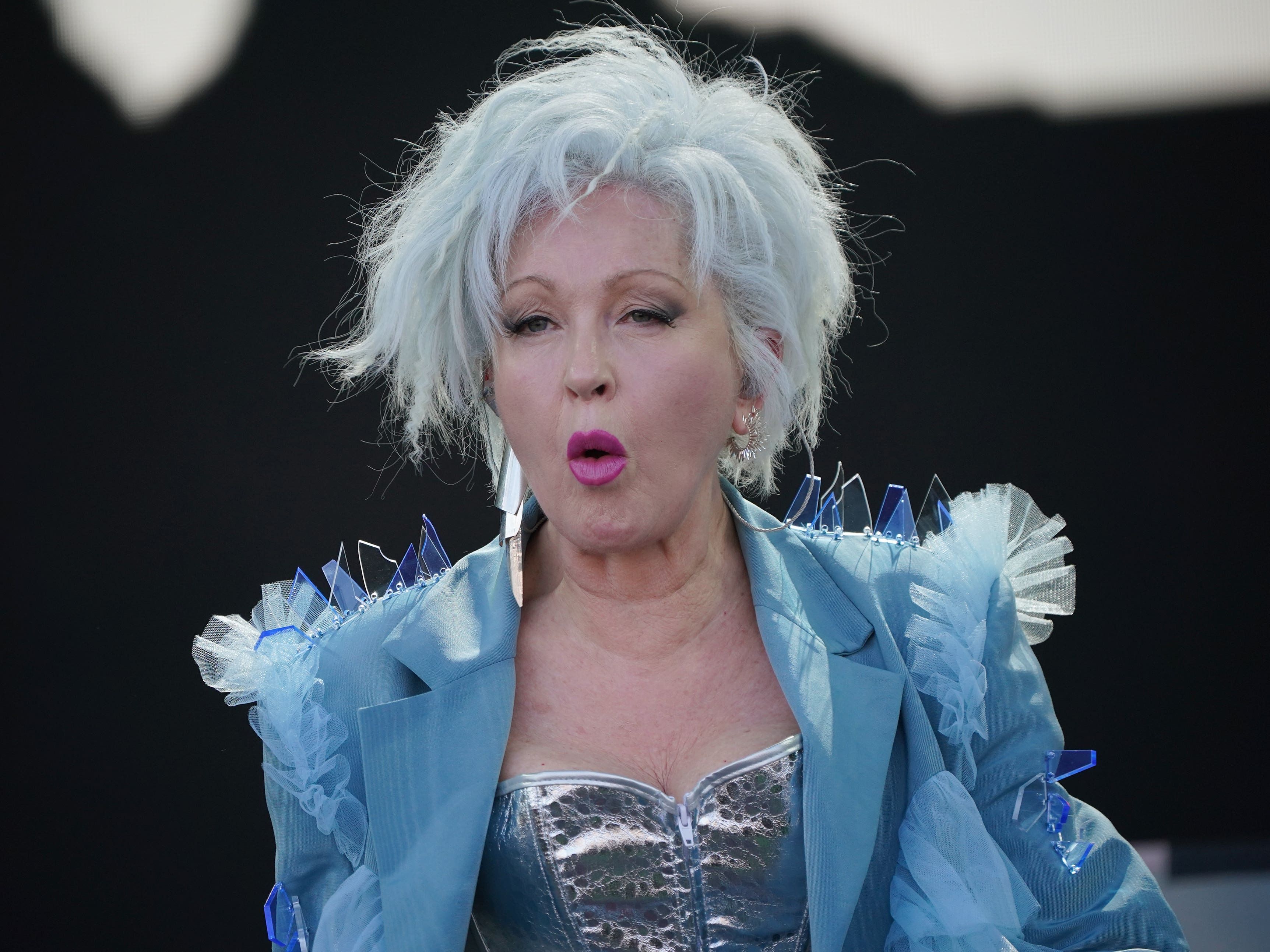Cyndi Lauper responds to ‘technical difficulties’ during Glastonbury set