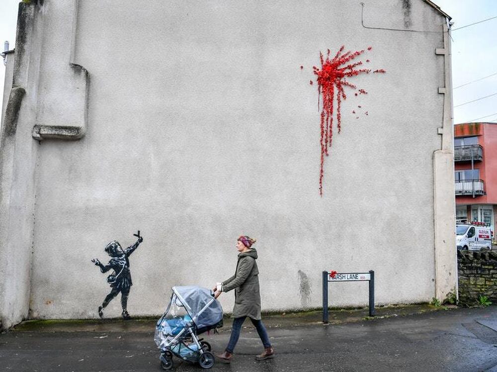 Potential Banksy artwork appears in Bristol in time for ...