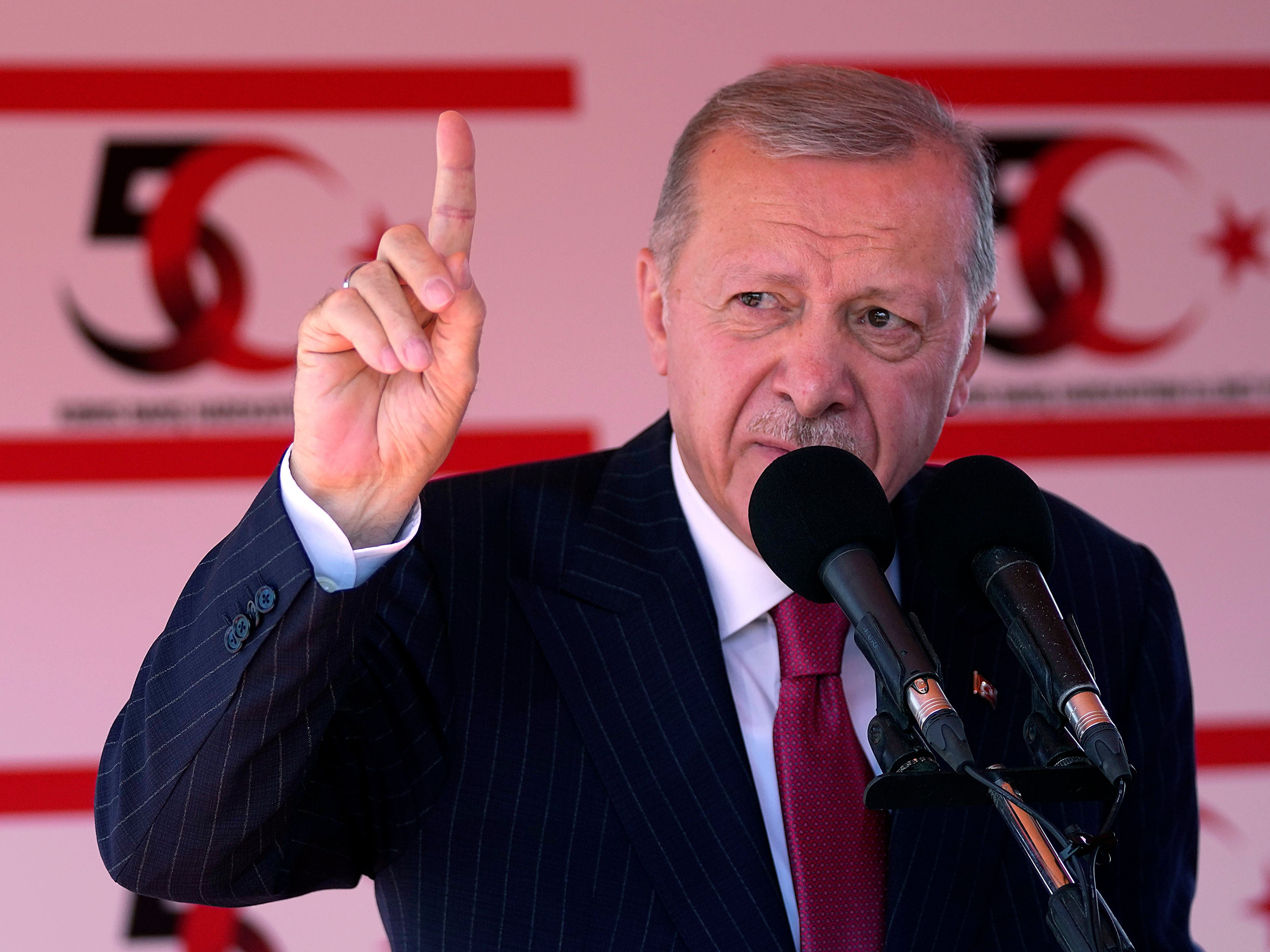 Turkish President dampens hopes for talks on Cyprus’ 50-year ethnic split