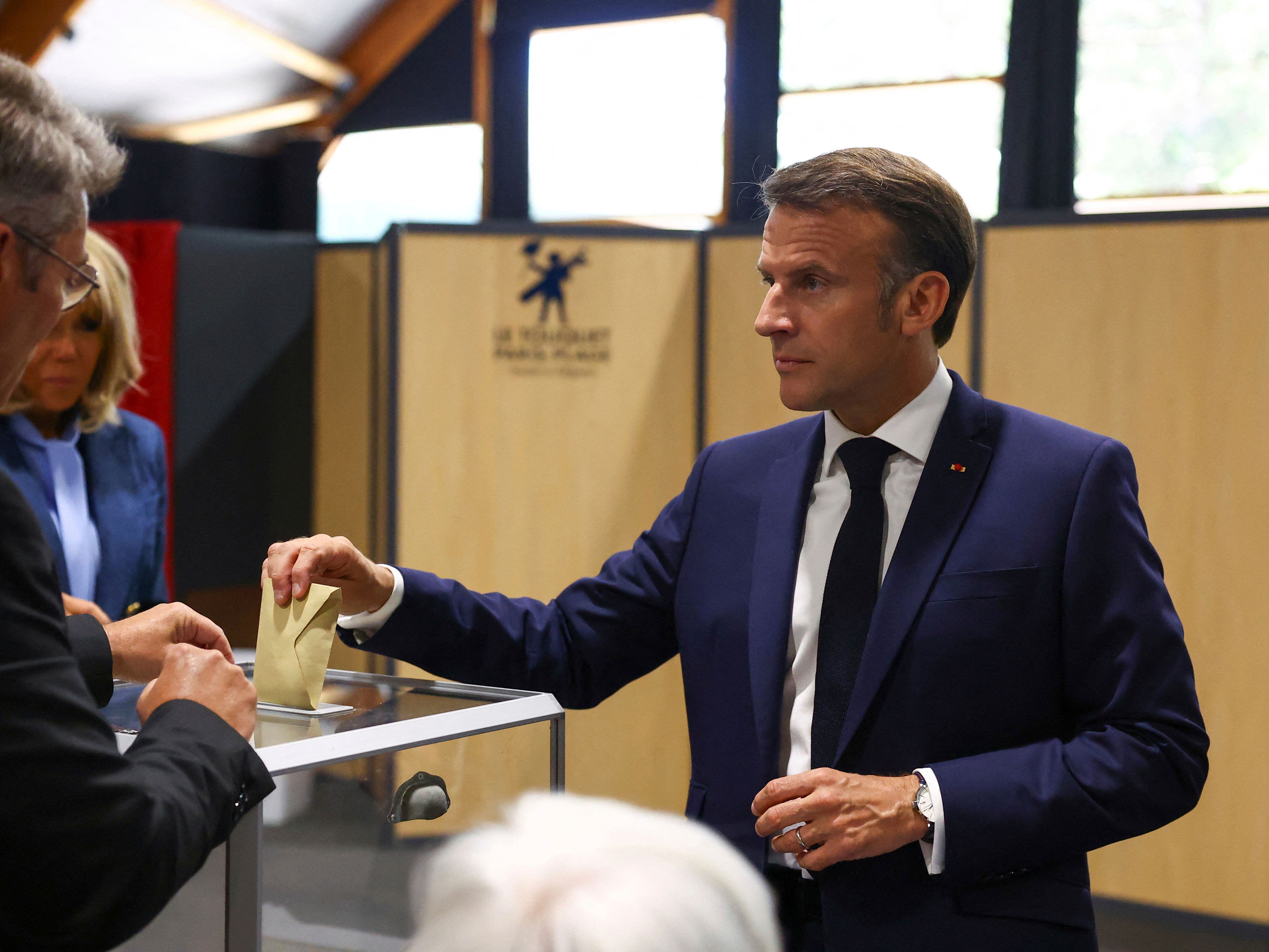 Emmanuel Macron dissolves France’s National Assembly after poll blow