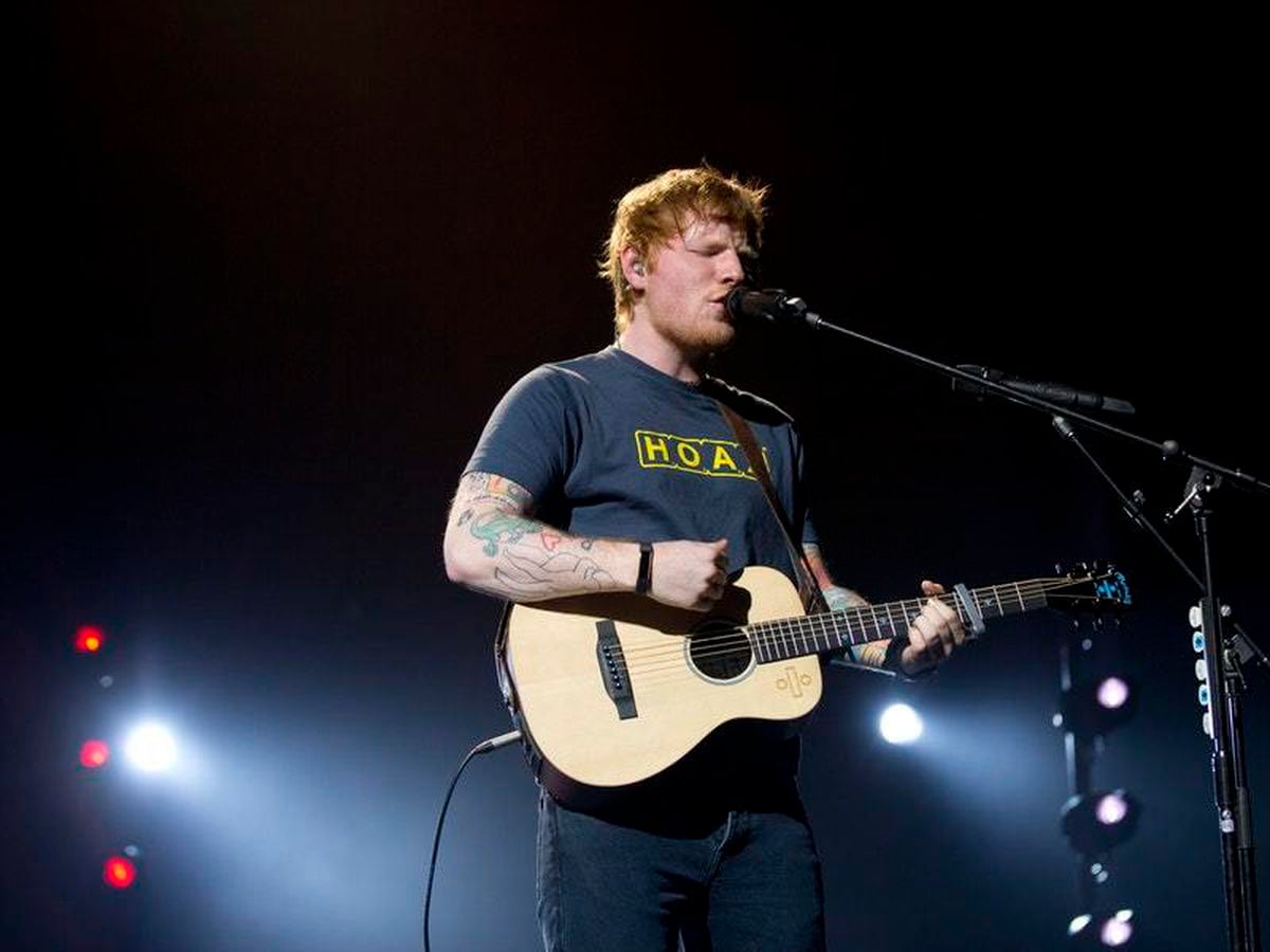 Ed Sheeran feeling the nerves as he headlines Glastonbury Express & Star