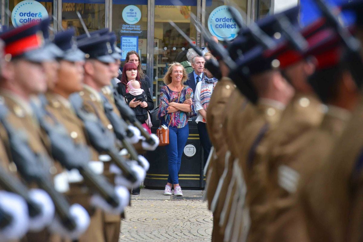 WATCH: Soldiers On The March Through Stafford To Mark Decade In The ...