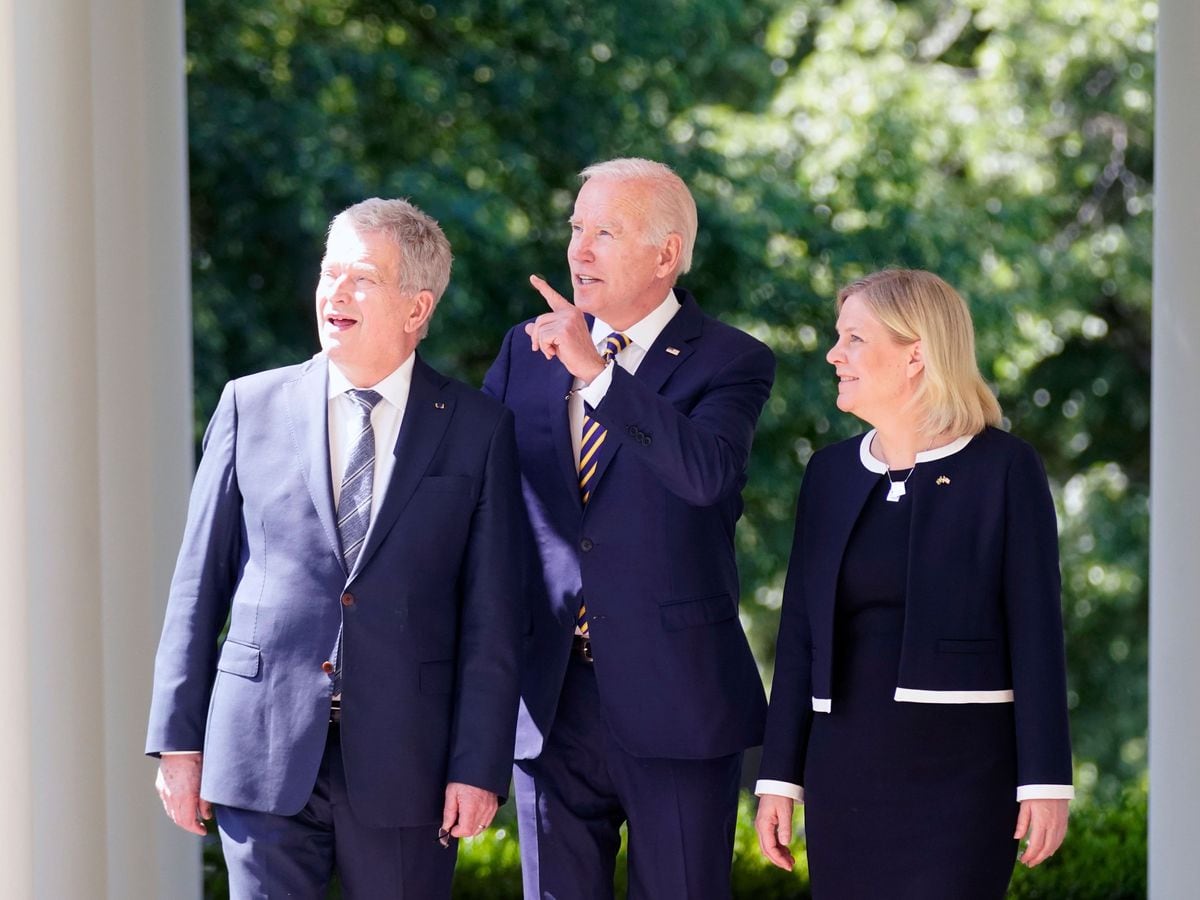 Joe Biden Backs Nato Applications From Sweden And Finland | Express & Star