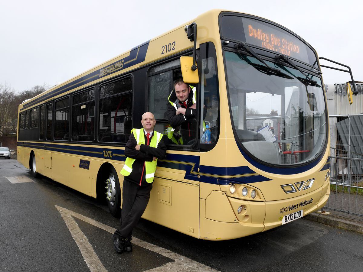 Vintage buses have one last ride around Dudley bus station ahead