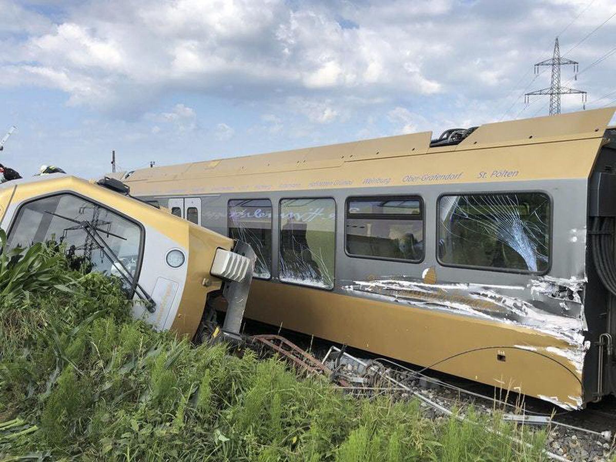 Passengers injured as train derails in Austria Express & Star