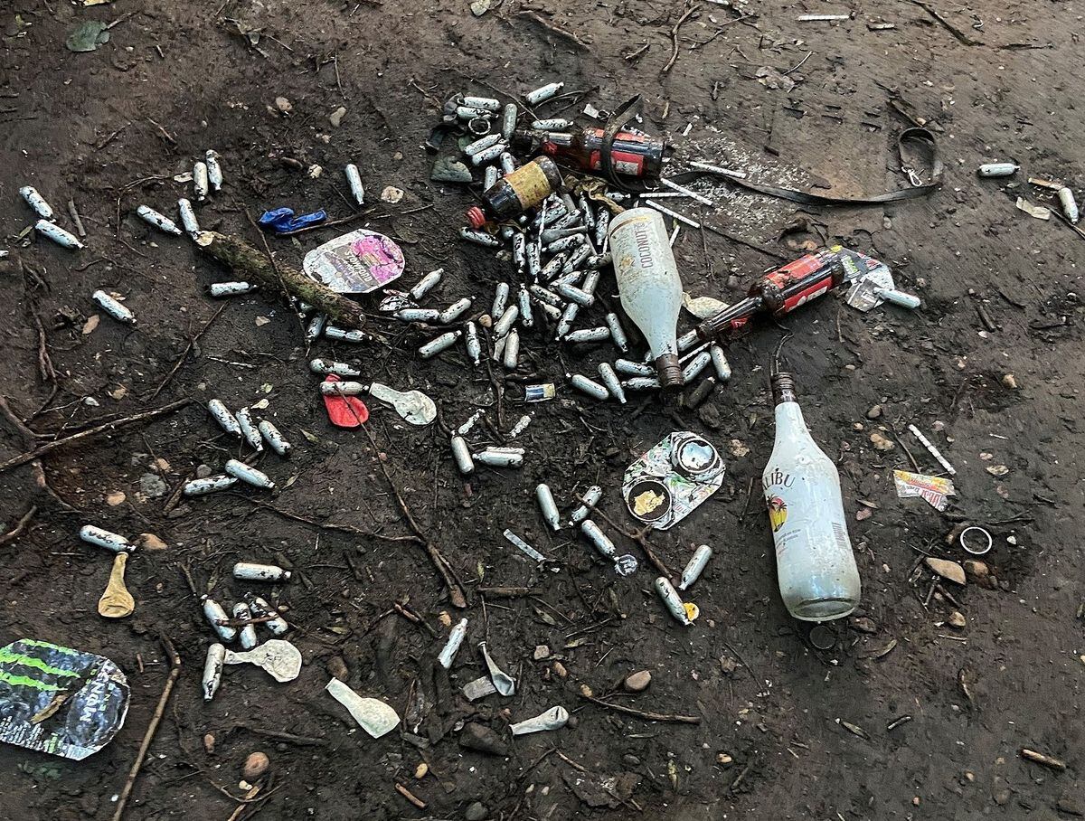 appeal-for-information-on-illegal-raves-as-woodland-littered-with