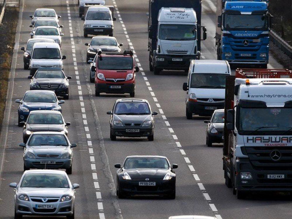 All lanes re-open on M6 following three-vehicle crash