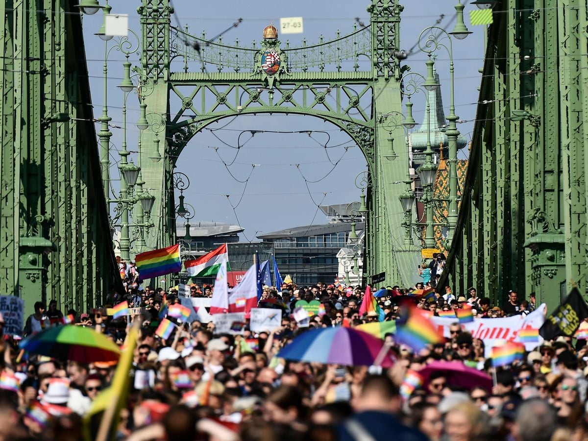 Thousands march in Hungary Pride parade to oppose LGBT law Express & Star