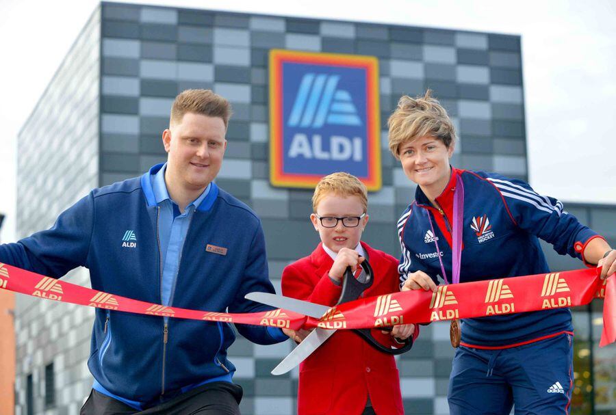 Huge queue of eager shoppers awaited new Aldi opening Express & Star