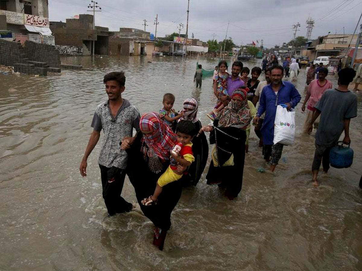 Monsoon rains cause severe flooding and 17 deaths in Pakistan | Express ...