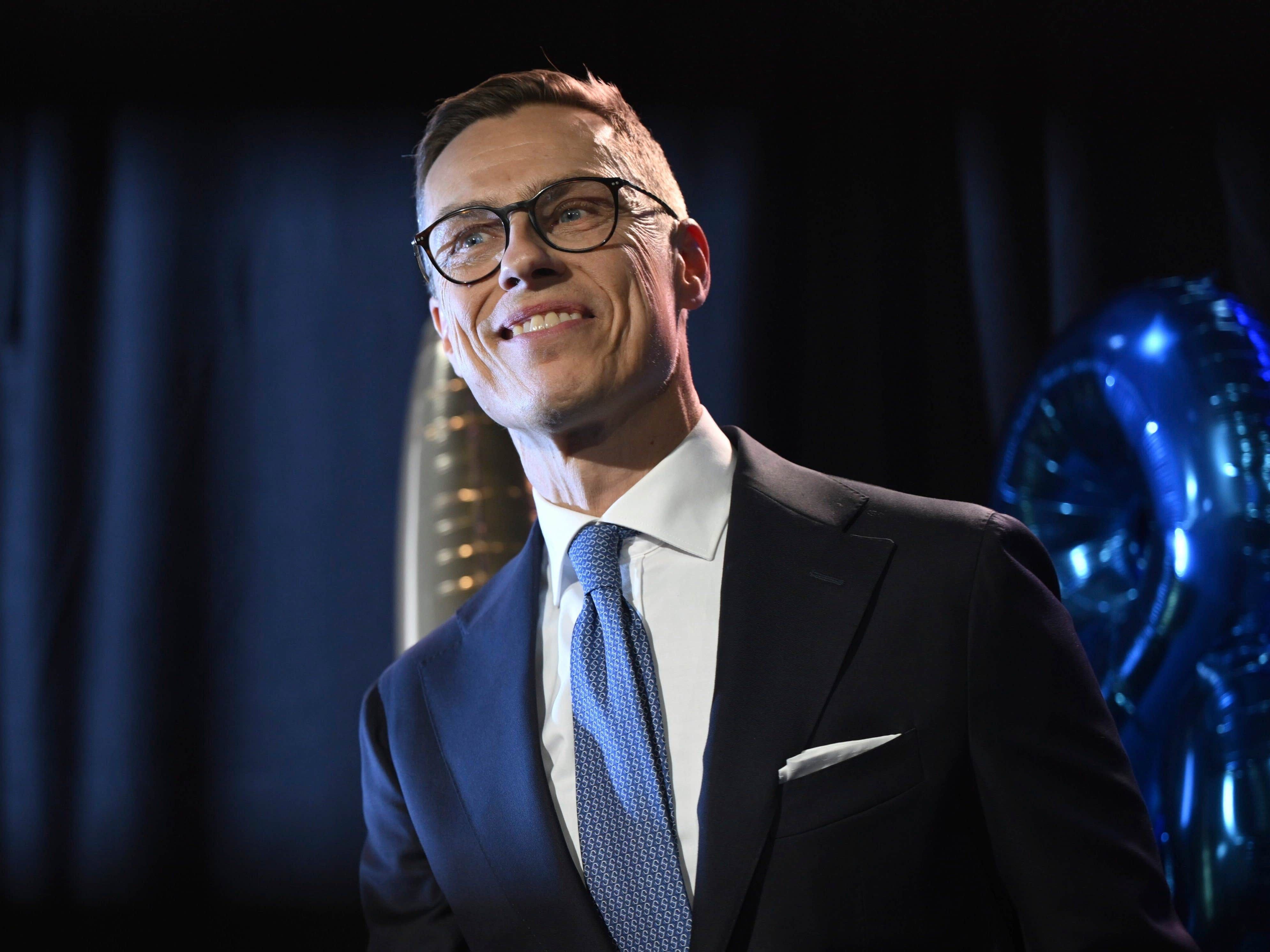 Finns choose centre-right Stubb as president, preliminary results show
