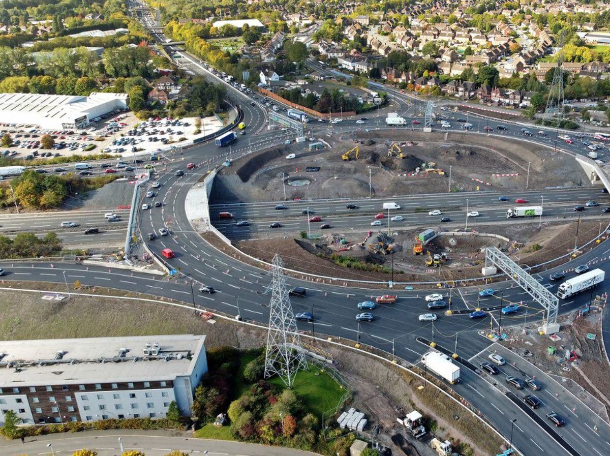 Long delayed M6 Junction 10 roadworks now won t be complete until