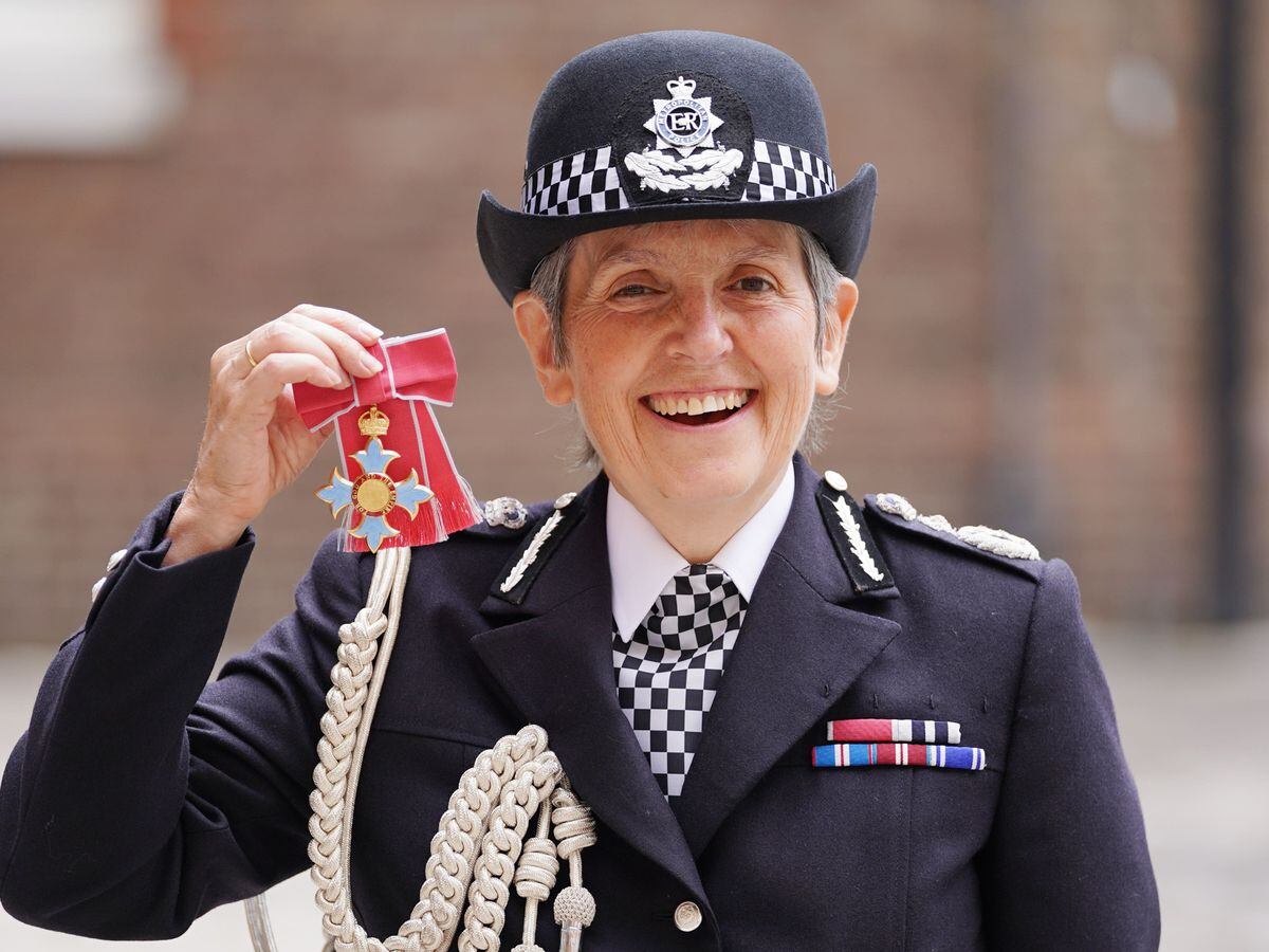 Met Police Commissioner Pays Tribute To Colleagues As She Is Made A 