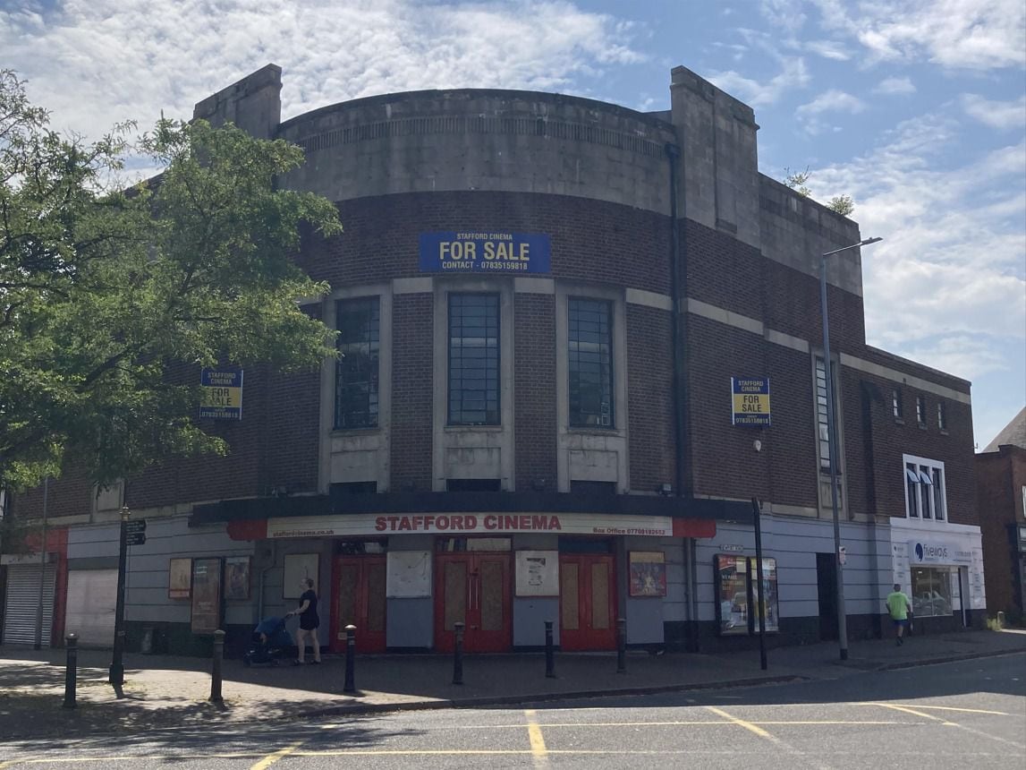 Former Stafford cinema up for sale again