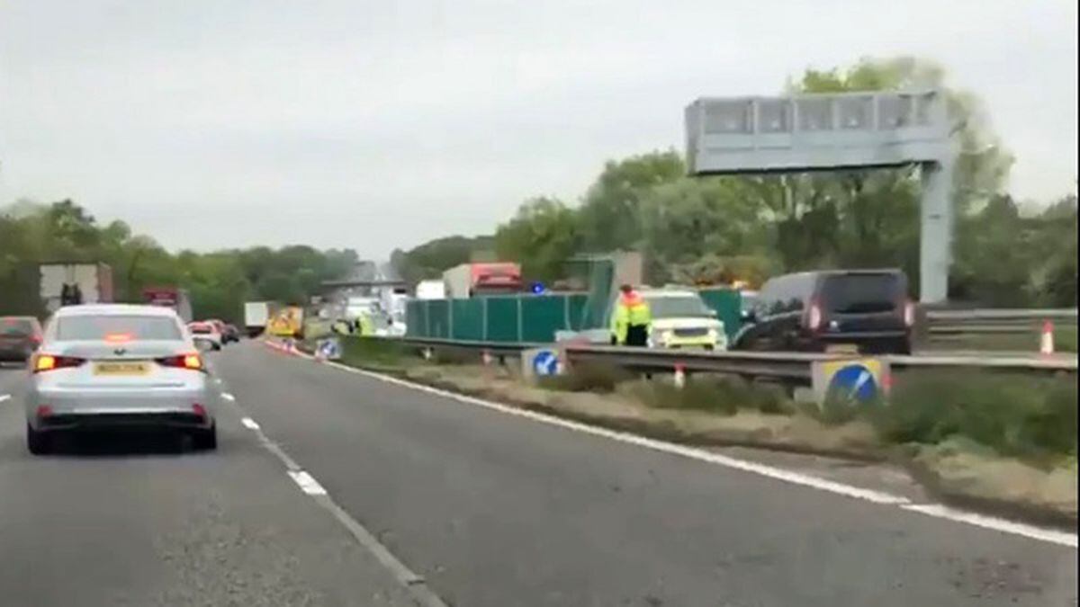 Lorry Driver Arrested After Five Killed In M6 Crash Between Stoke And