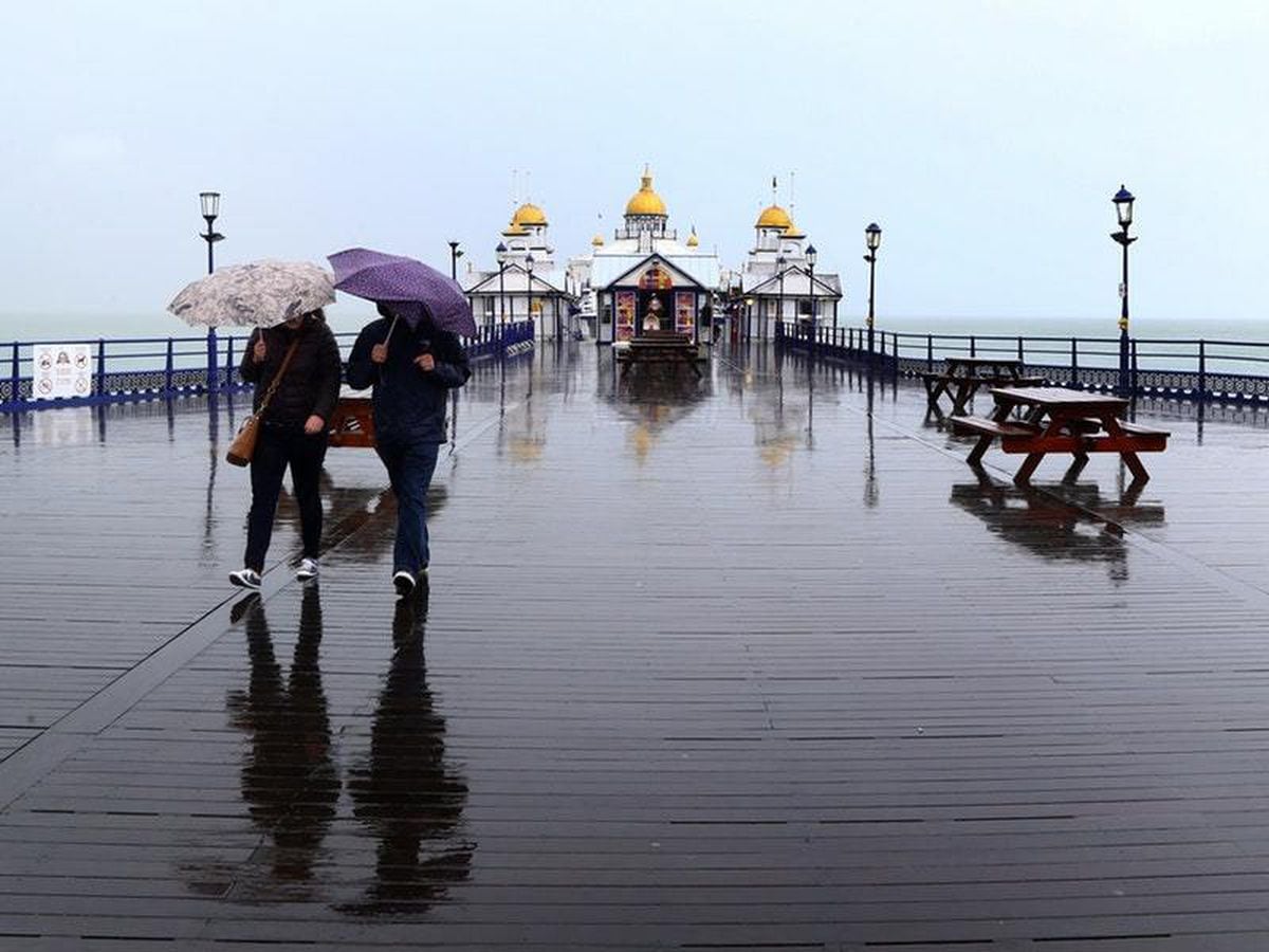 Met Office warns of ‘treacherous’ weather as downpours drench UK