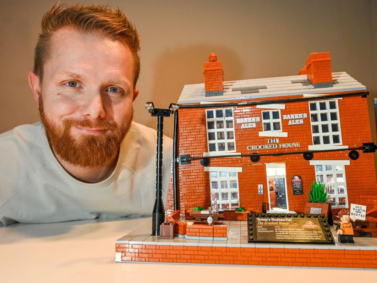 Dudley dad rebuilds The Crooked House out of LEGO - and it includes the ...