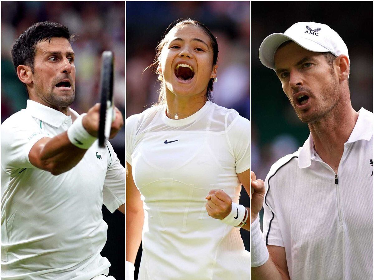 Wimbledon Day One: Emma Raducanu And Andy Murray Thrill Centre Court ...