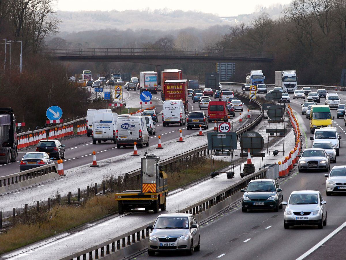 Long delays for motorway drivers after M5 crash | Express & Star