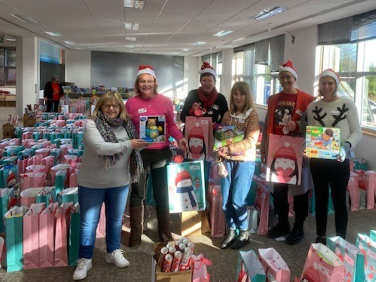 Charity gifts 7,500 presents to families who ‘can’t afford’ Christmas