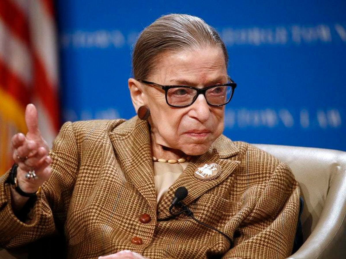 Us Supreme Court Judge Ruth Bader Ginsburg Receives Treatment In