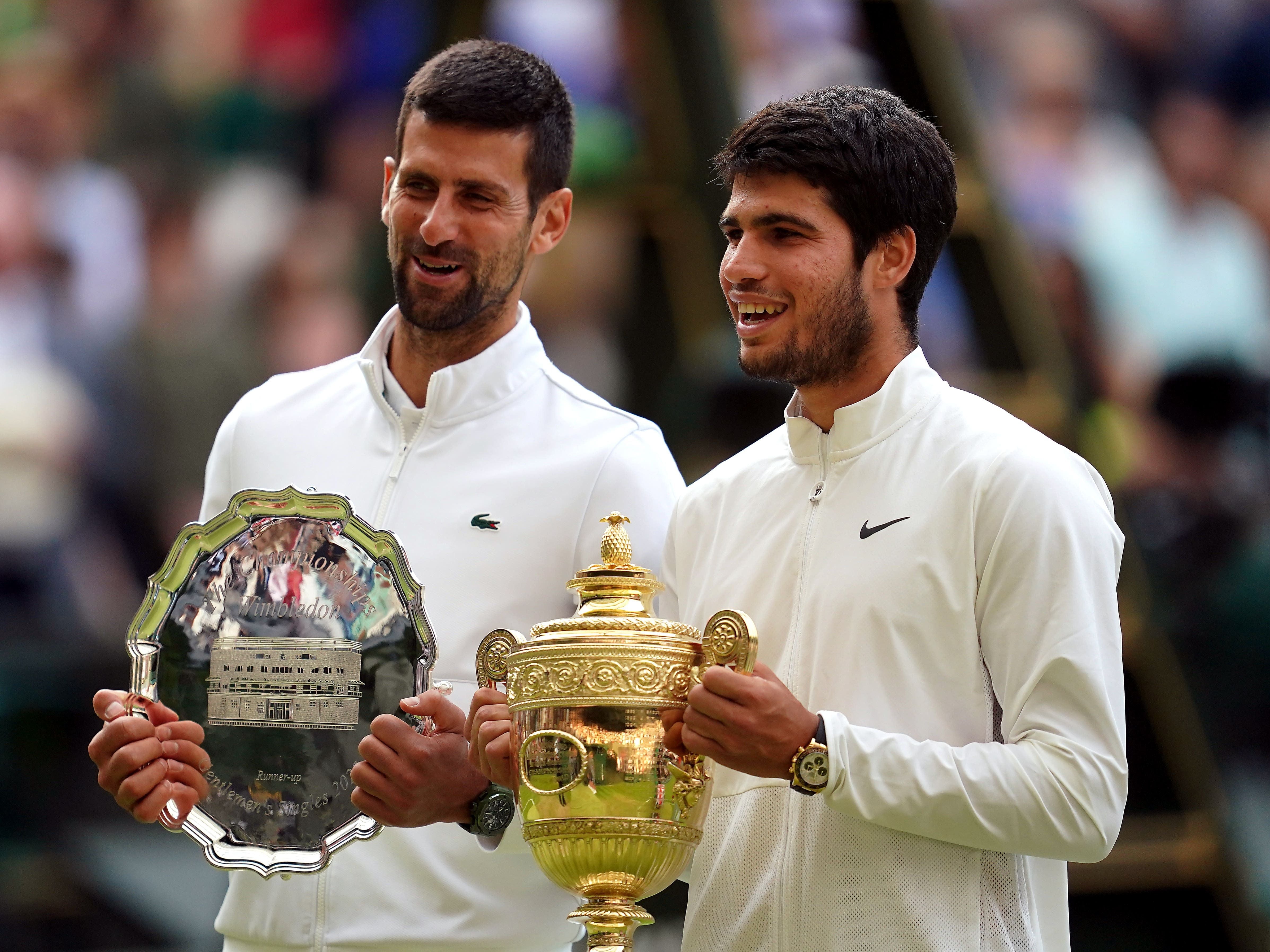 Wimbledon day 12: Carlos Alcaraz and Novak Djokovic bid to set up final repeat