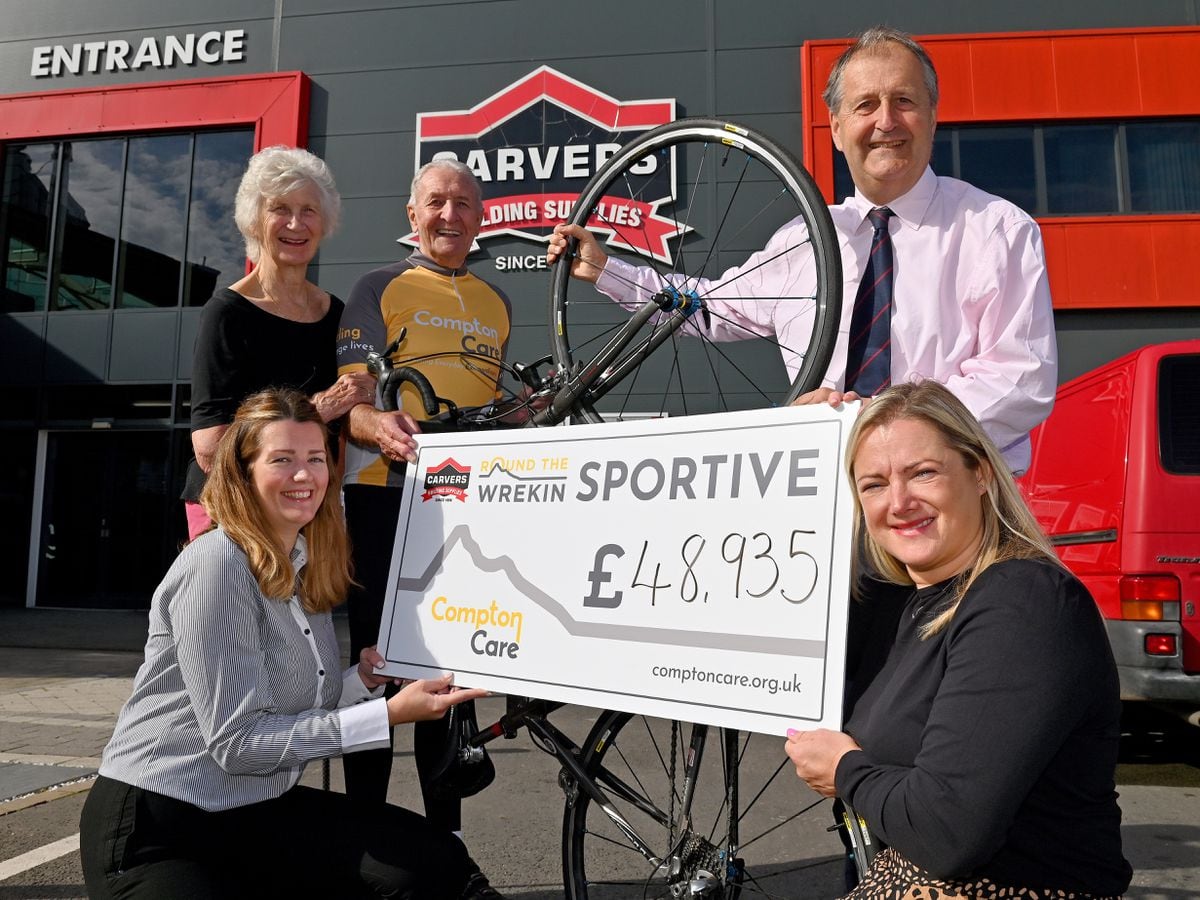 Cycle fundraiser raises nearly £50k for palliative care charity ...