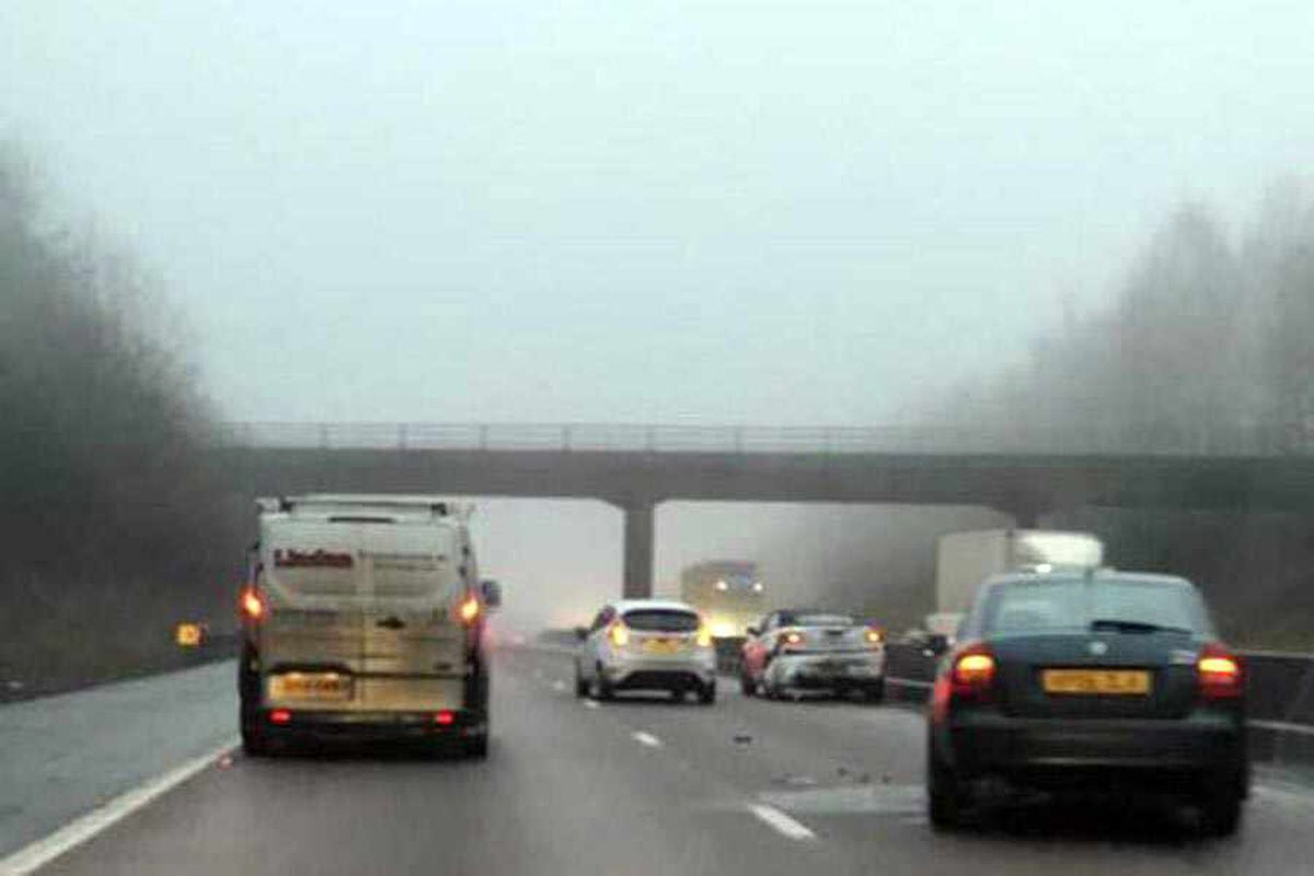 Rush Hour Delays On M54 After Crash Express And Star