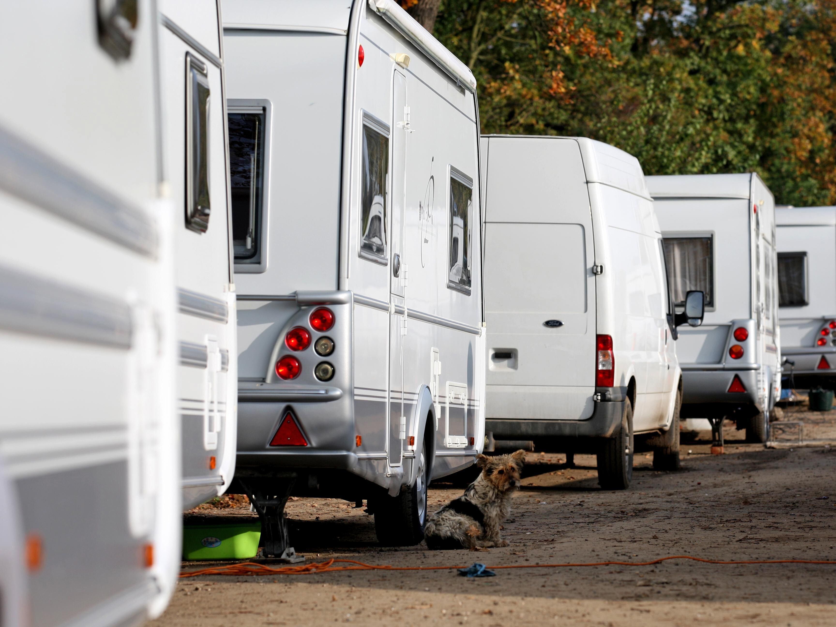 Hundreds of Traveller caravans in Wolverhampton, Walsall, Sandwell and Dudley