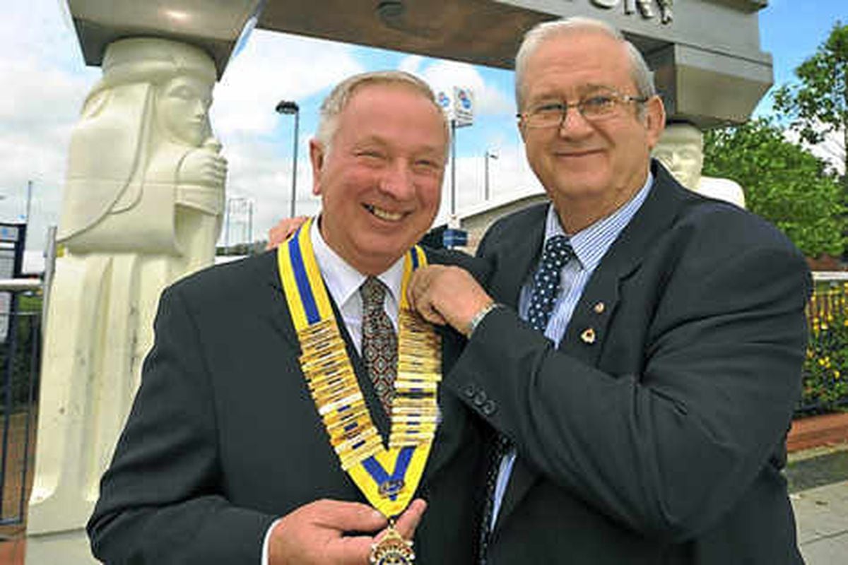 New Wednesbury Rotary Club president tells of pride | Express & Star