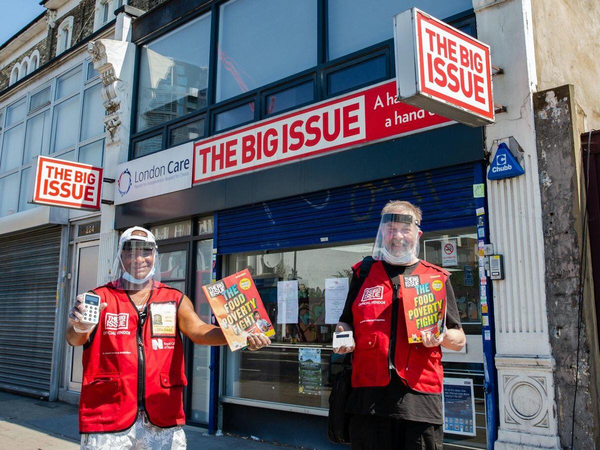 Big Issue Sets Out Plan For Vendors Safe Return To Selling On Streets Express And Star 