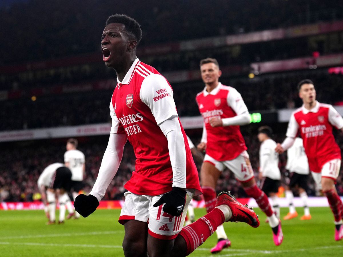 Eddie Nketiah Nets Late Winner As Arsenal Beat Man Utd In Emirates ...