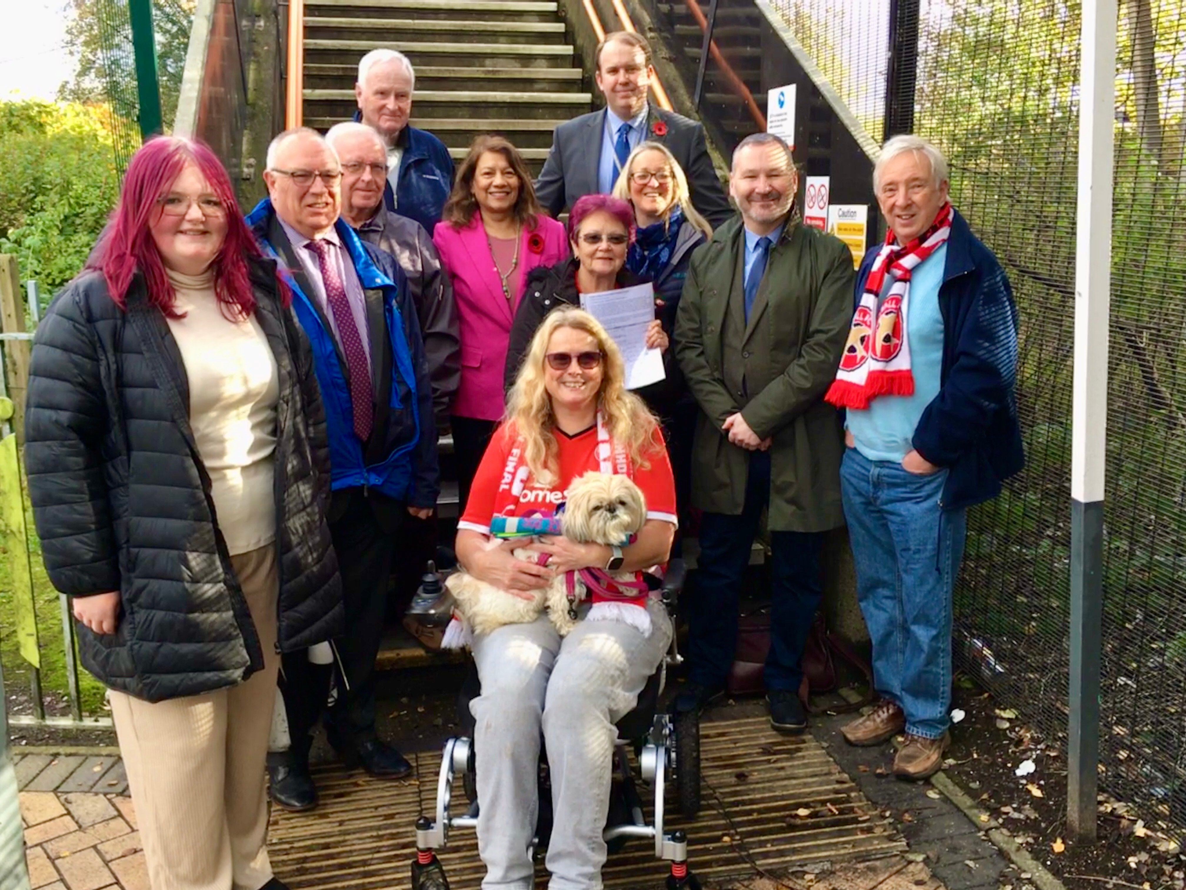 Call for disabled access at key Walsall railway station