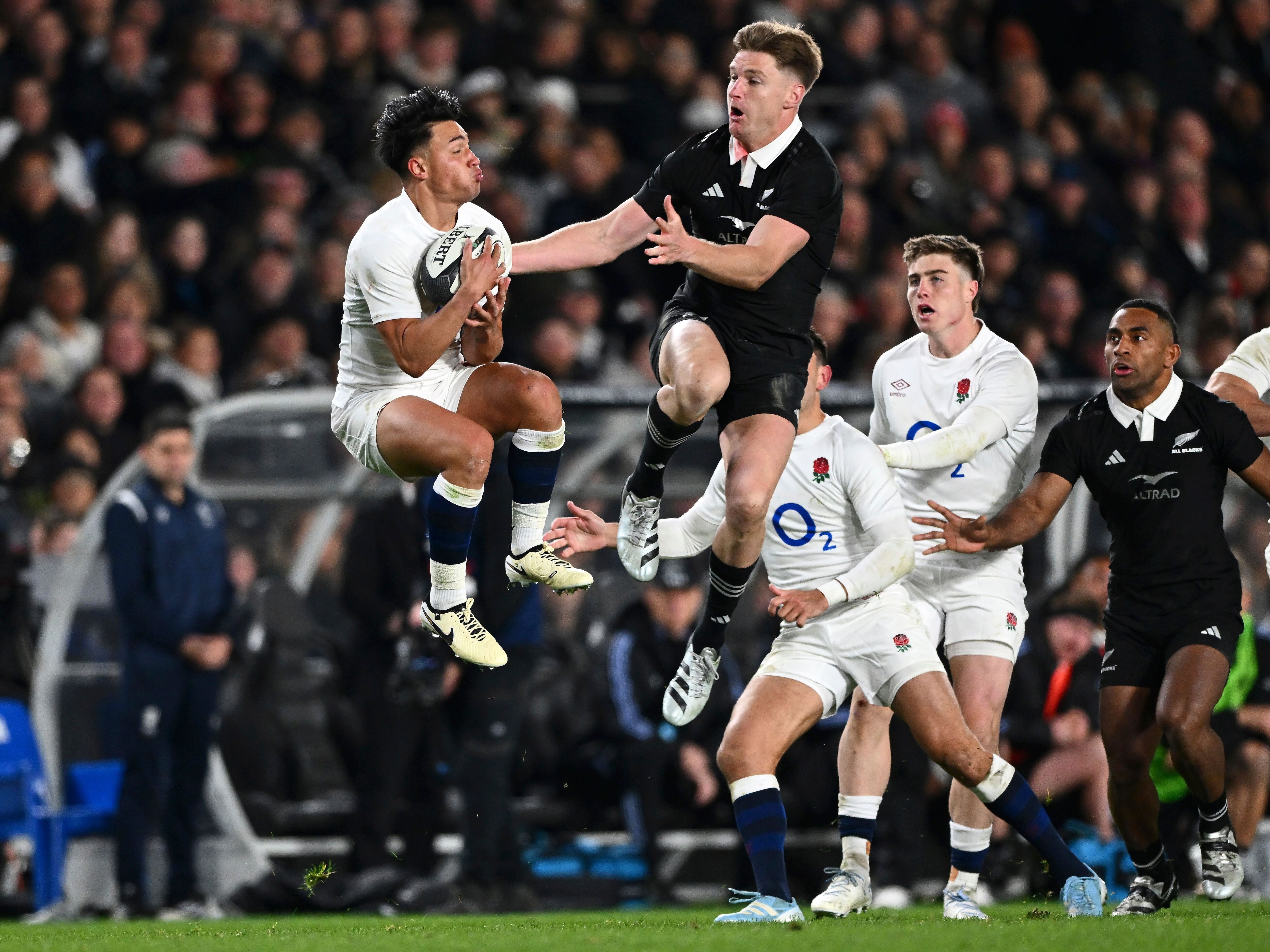 Marcus Smith: Small moments cost England chance to beat All Blacks at Eden Park