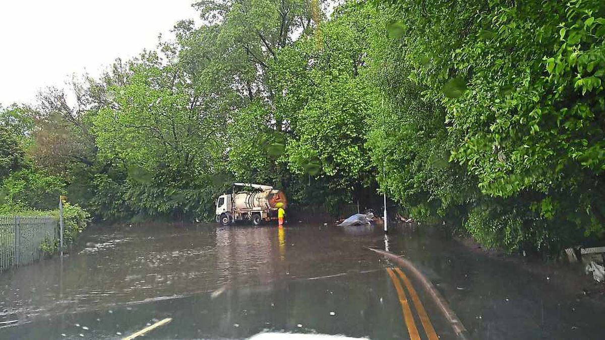 West Midlands Floods: Roads In Chaos As Torrential Downpours Hit Region ...