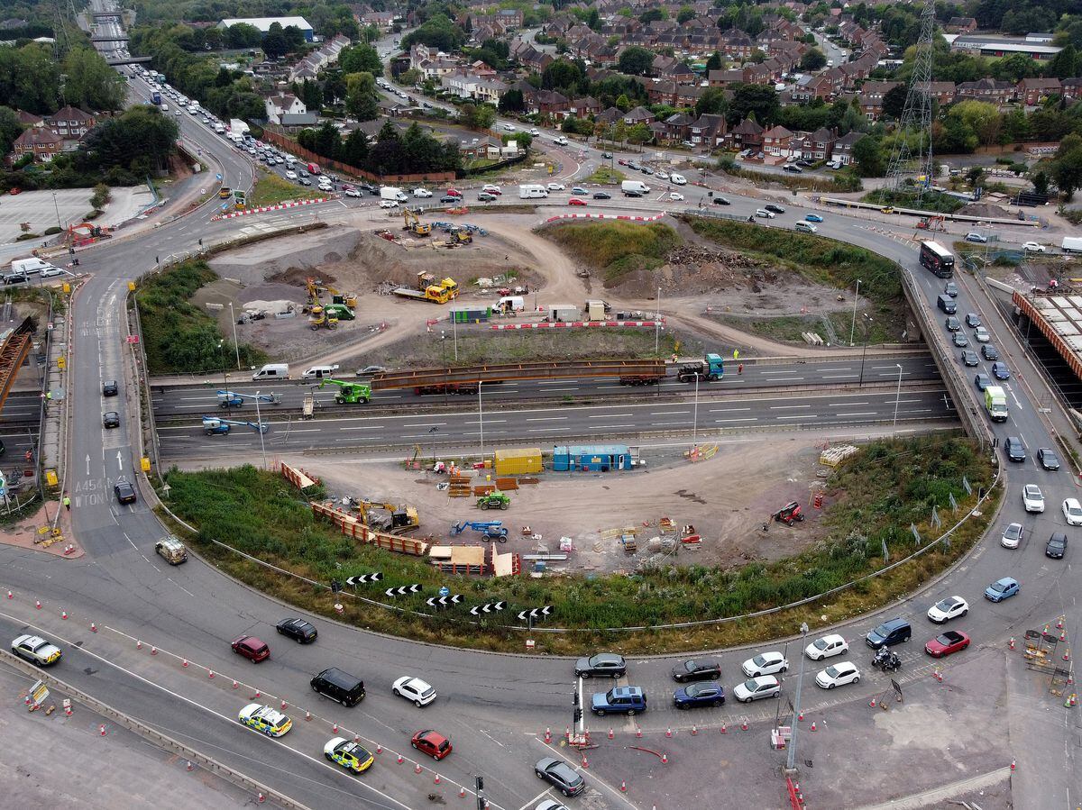 M6 Junction 10 Redevelopment Passes Safety Milestone Express Star   NNK3OKPIYRBGHGMLVBUUGUHEEI 