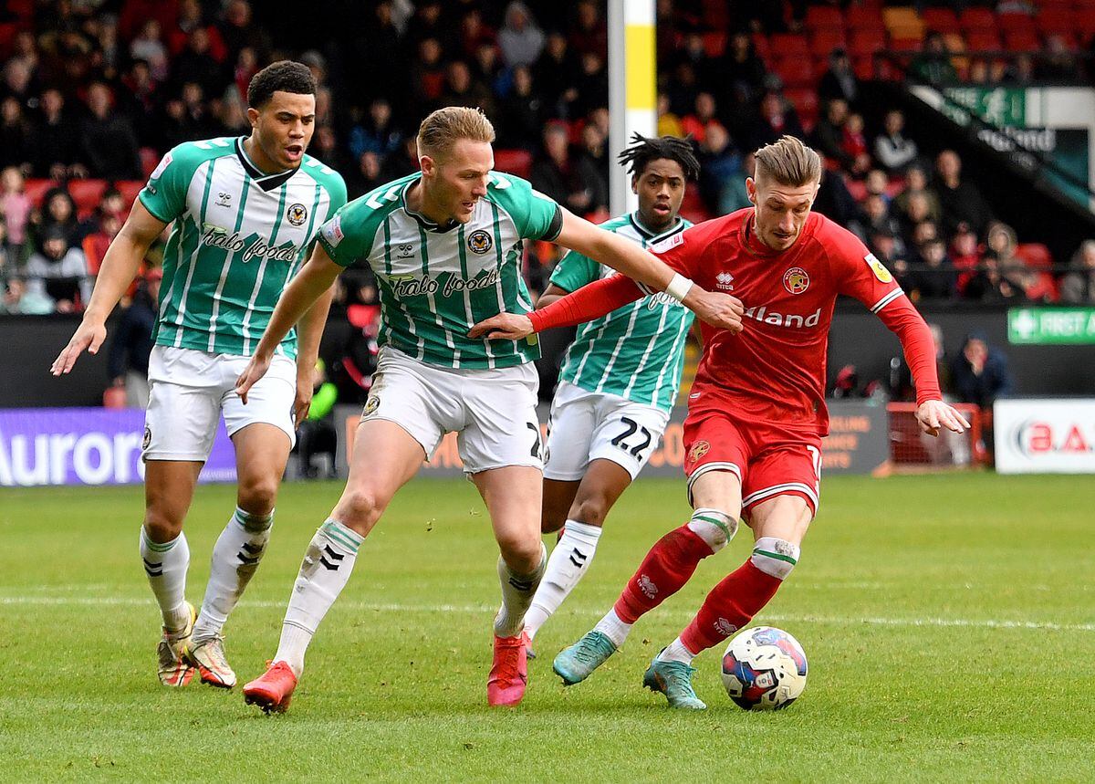 Walsall 1 Newport 1 Player ratings Express & Star